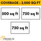 MRCOOL DIY Mini Split - 48,000 BTU 3 Zone Ductless Air Conditioner and Heat Pump with 25 ft. Install Kit, DIYM348HPW01C28