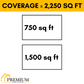 MRCOOL DIY Mini Split - 54,000 BTU 2 Zone Ductless Air Conditioner and Heat Pump with 16 ft. Install Kit, DIYM248HPW04C00