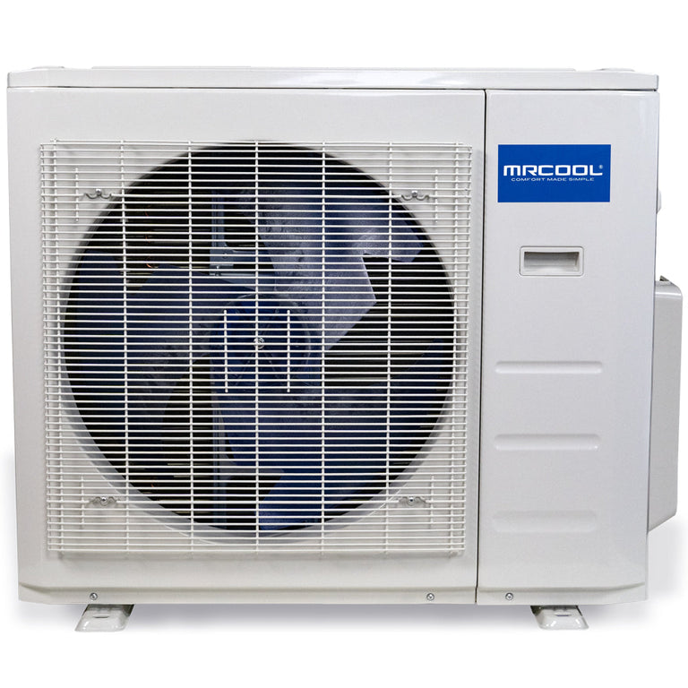 MRCOOL Olympus Mini Split - 24,000 BTU 2 Zone Ductless Ceiling Cassette Air Conditioner And Heat Pump With 25 Ft. Flared Lineset, OLY27-C-2-12-25