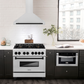 ZLINE 36 Inch Autograph Edition DuraSnow® Stainless Steel Range Hood with Matte Black Handle, KB4SNZ-36-MB