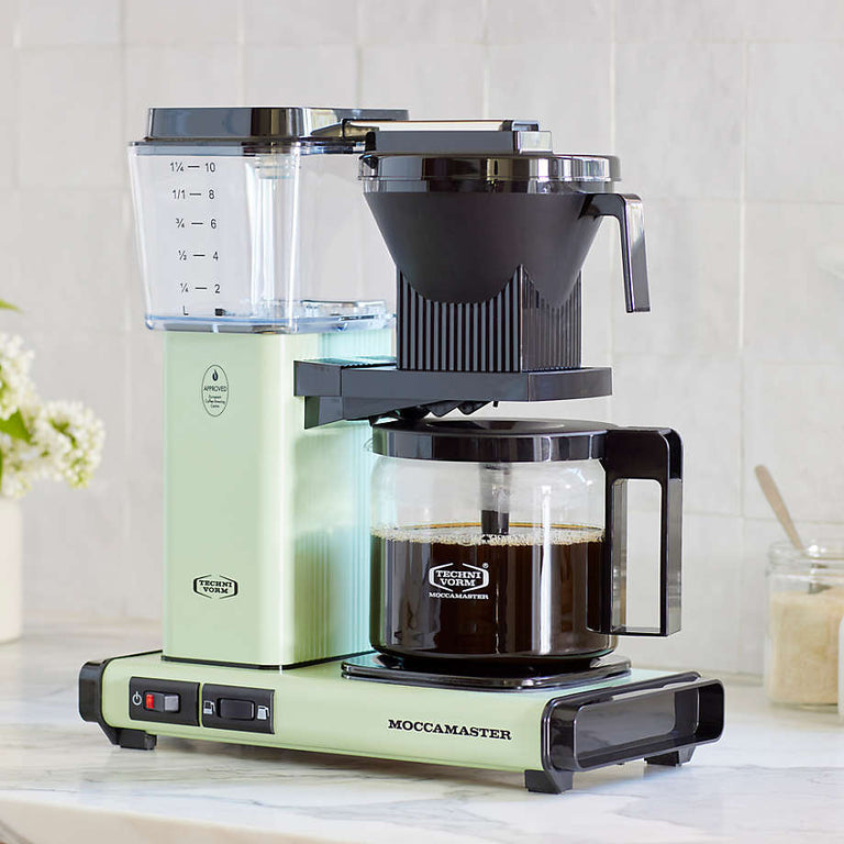 Moccamaster KBGV Select 10-Cup Coffee Maker in Pistachio Green