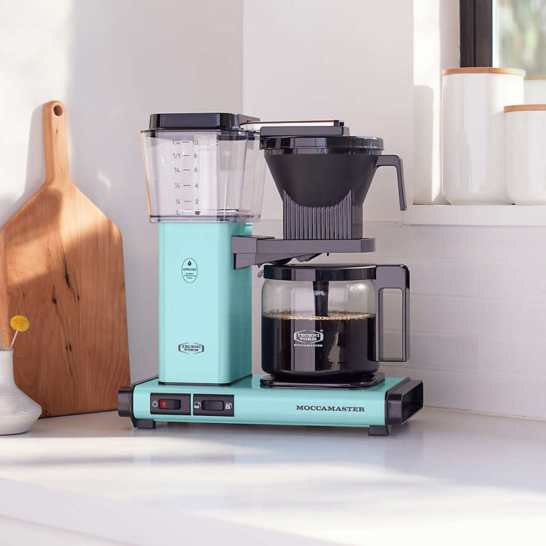 Moccamaster KBGV Select 10-Cup Coffee Maker in Turquoise