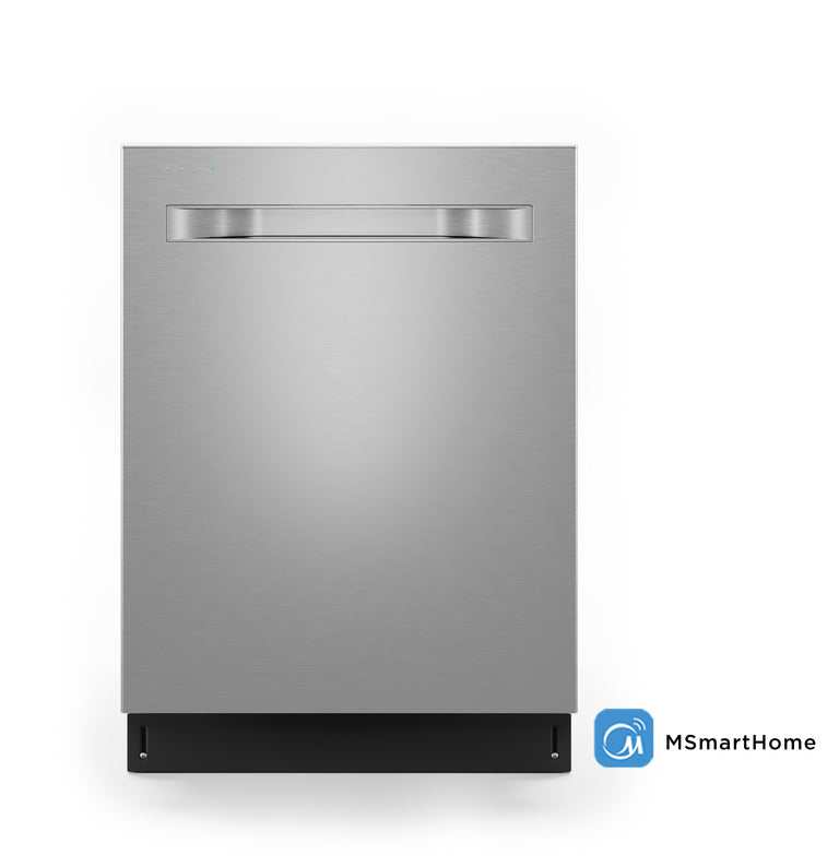Midea 24 Inch Built-In Dishwasher in Stainless Steel, MDT24P5AST