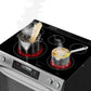 Midea 30 In. Slide-in Electric Range with 6.3 cu. ft. Self-Cleaning Oven in Stainless Steel, MES30S2AST