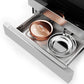 Midea 30 In. Slide-In Gas Range with 6.1 cu. ft. Self-Cleaning Oven in Stainless Steel, MGS30S2AST