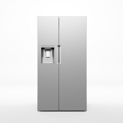 Midea 36 In. 26.3 Cu. Ft. Side By Side Refrigerator, MRS26D5AST