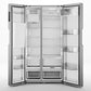 Midea 36 In. 26.3 Cu. Ft. Side By Side Refrigerator, MRS26D5AST