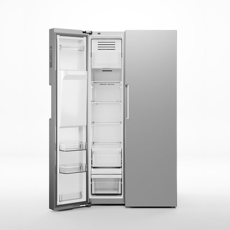 Midea MRS26D5AST 26.3 Cu. ft. Stainless Side-By-Side Refrigerator
