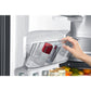 Midea 36 In. Counter Depth Refrigerator with Water Dispenser, Ice Maker, MRQ22D7AST