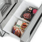 Midea 36 In. Counter Depth Refrigerator with Water Dispenser, Ice Maker, MRQ22D7AST