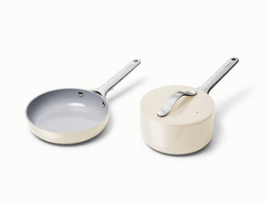 Caraway Mini Duo Cookware Set in Cream