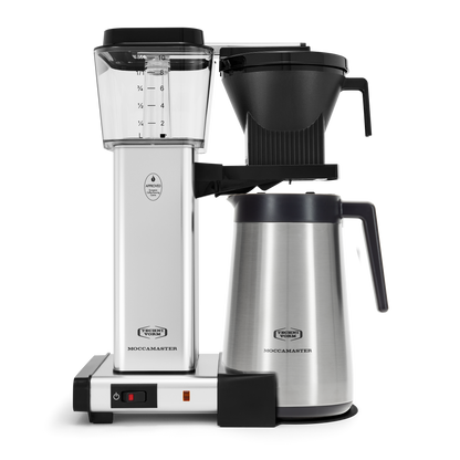 Moccamaster KBGT Coffee Maker in Polished Silver