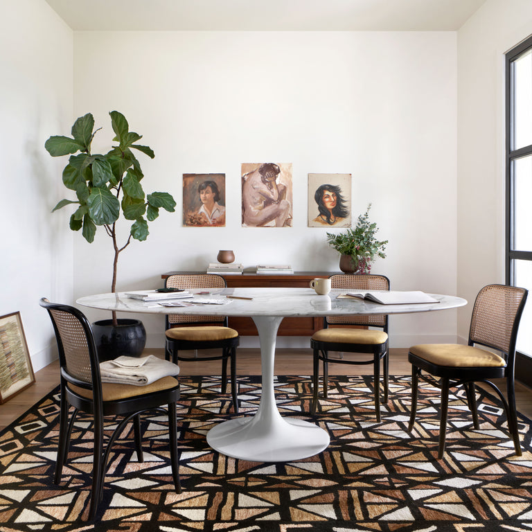 Loloi Rugs Nala Collection Rug in Spice, Black - 8'6" x 12'