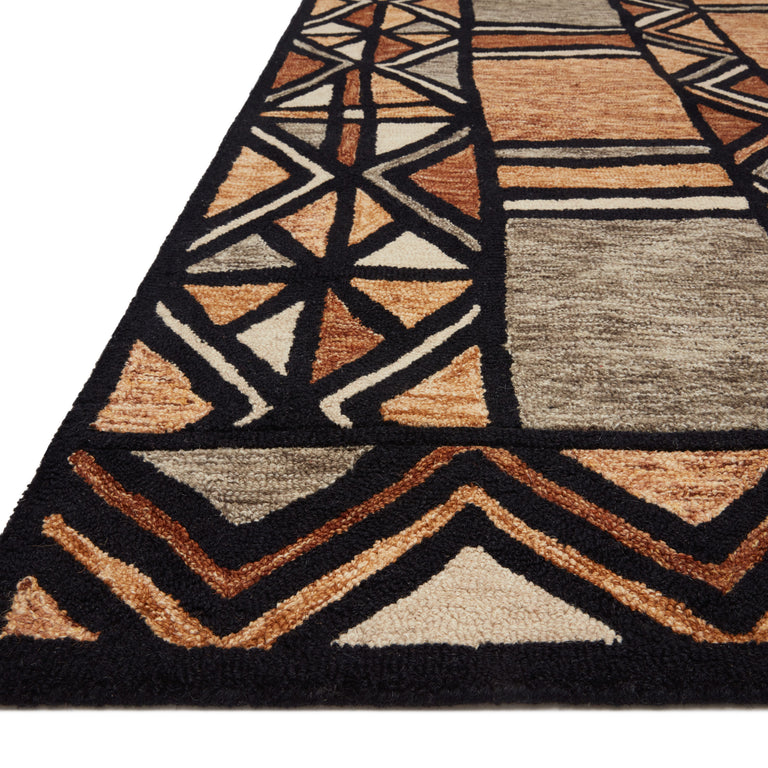 Loloi Rugs Nala Collection Rug in Walnut, Multi - 8'6" x 12'