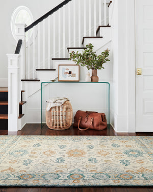 Loloi Rugs Norabel Collection Rug in Ivory, Multi - 9'3" x 13'