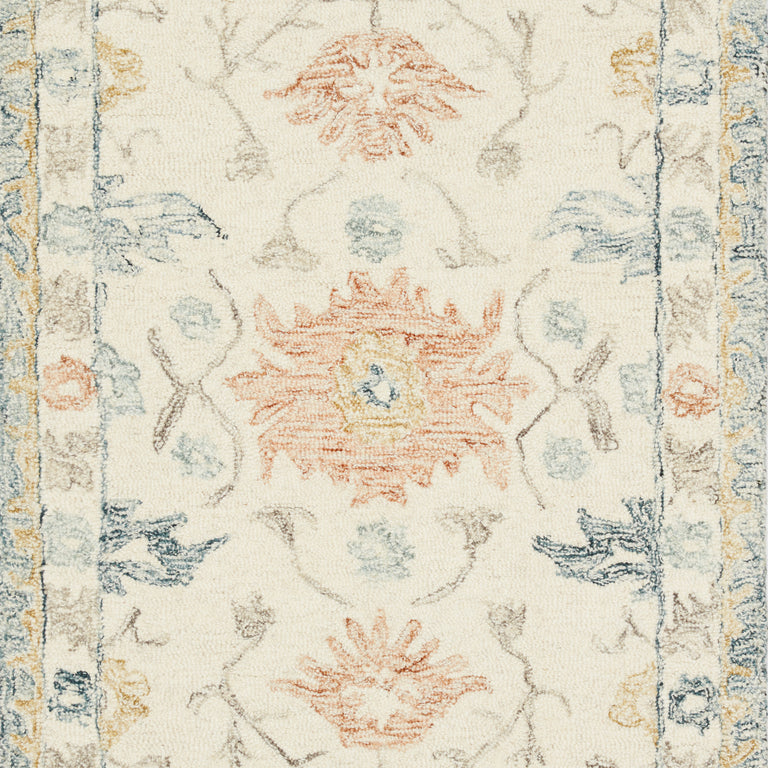 Loloi Rugs Norabel Collection Rug in Ivory, Multi - 9'3" x 13'