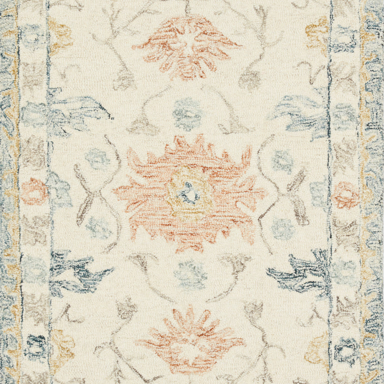 Loloi Rugs Norabel Collection Rug in Ivory, Multi - 8'6" x 12'
