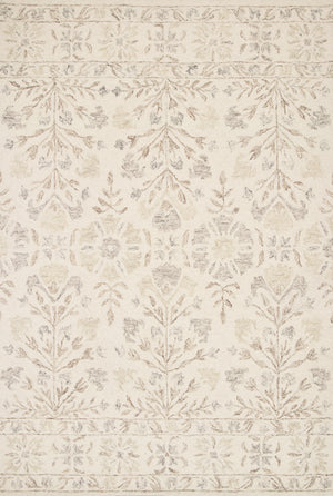 Loloi Rugs Norabel Collection Rug in Ivory, Neutral - 9'3" x 13'