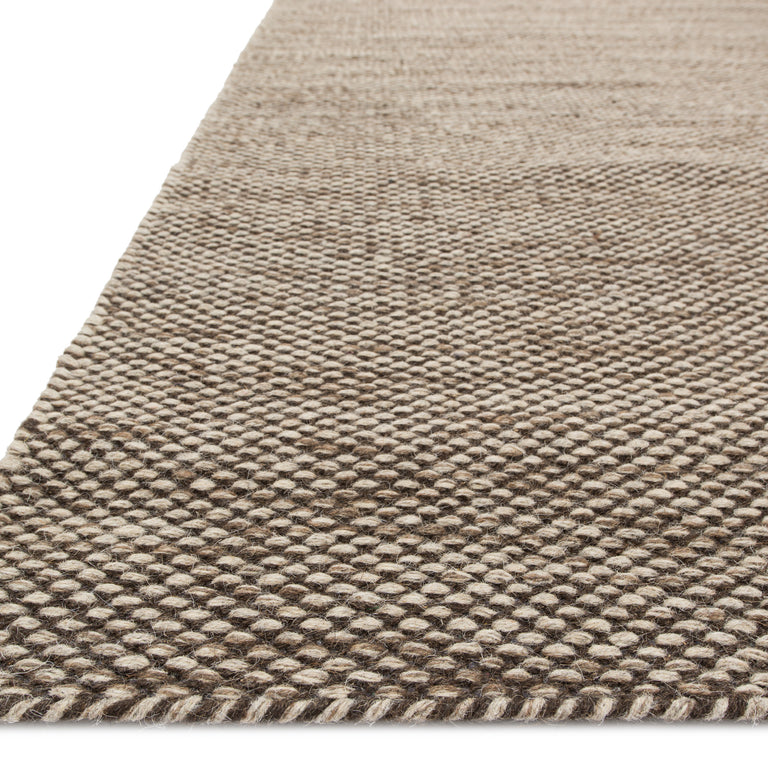 Loloi Rugs Oakwood Collection Rug in Stone - 7'10" x 11'0"