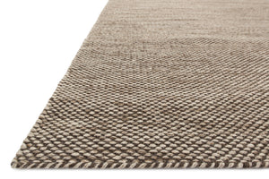 Loloi Rugs Oakwood Collection Rug in Stone - 7'10" x 11'0"