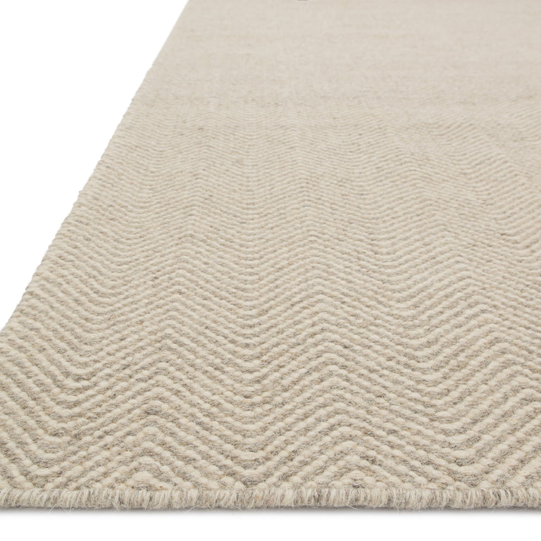 Loloi Rugs Oakwood Collection Rug in Gravel - 7'10" x 11'0"