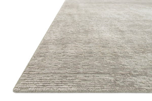 Loloi Rugs Ollie Collection Rug in Silver - 7'9" x 9'9"