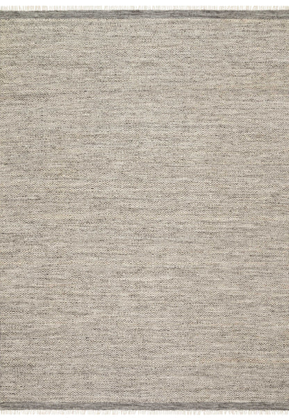 Loloi Rugs Omen Collection Rug in Grey - 5' x 7'6"