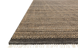 Loloi Rugs Omen Collection Rug in Mocha - 5' x 7'6"