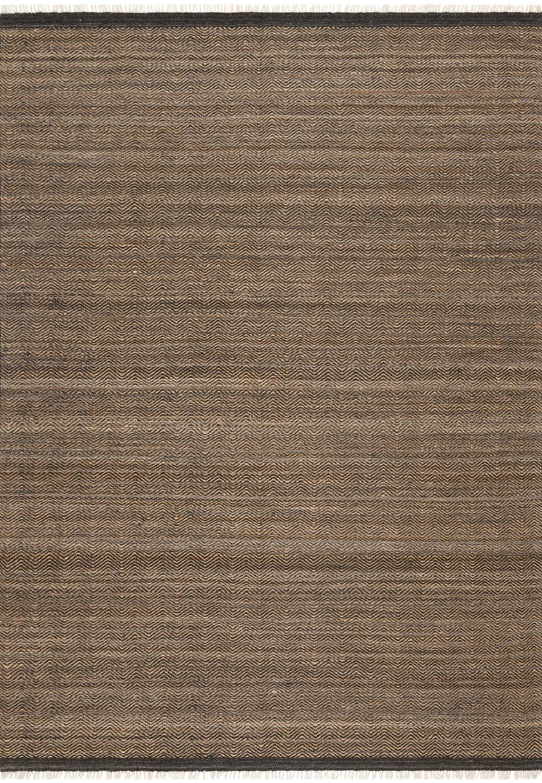 Loloi Rugs Omen Collection Rug in Mocha - 8'9" x 12'