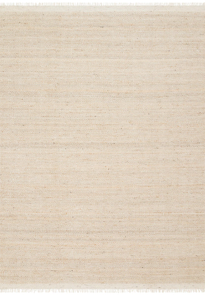 Loloi Rugs Omen Collection Rug in Natural - 7'9" x 9'9"