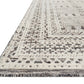 Loloi Rugs Origin Collection Rug in Grey, Ivory - 4'0" x 6'0"