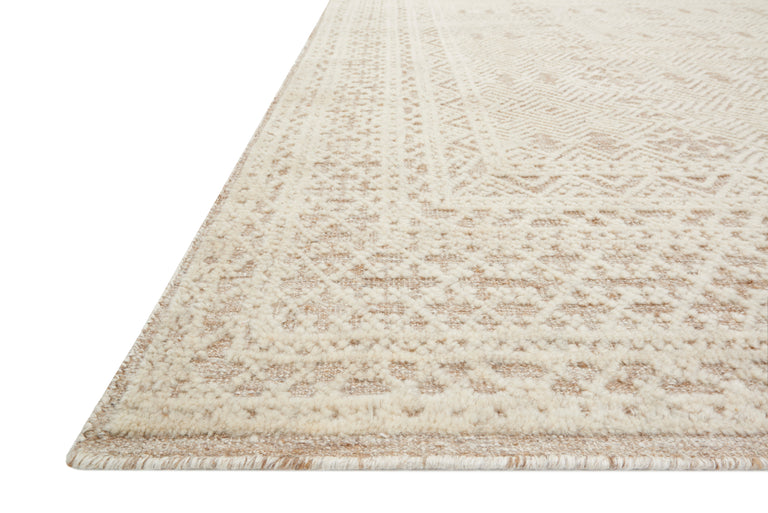 Loloi Rugs Origin Collection Rug in Oatmeal, Ivory - 4'0" x 6'0"
