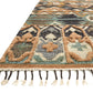 Loloi Rugs Owen Collection Rug in Ocean, Camel - 5' x 7'6"