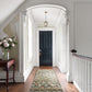 Loloi Rugs Owen Collection Rug in Indigo, Sage - 9'3" x 13'
