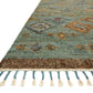 Loloi Rugs Owen Collection Rug in Sea, Blue - 5' x 7'6"