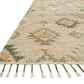 Loloi Rugs Owen Collection Rug in Pewter, Sand - 5' x 7'6"