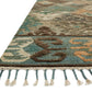 Loloi Rugs Owen Collection Rug in Fog, Graphite - 5' x 7'6"