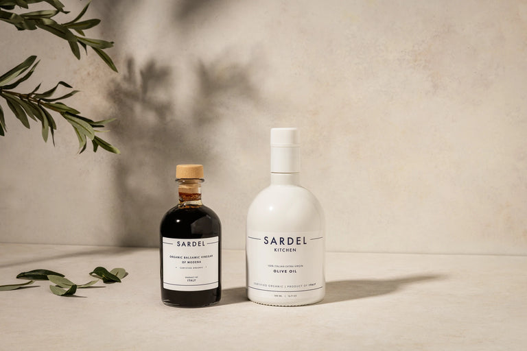 Sardel Olive Oil & Balsamic Vinegar Pair, 3004