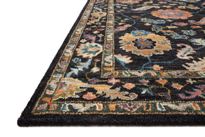 Loloi Rugs Padma Collection Rug in Black, Multi - 8'6" x 12'