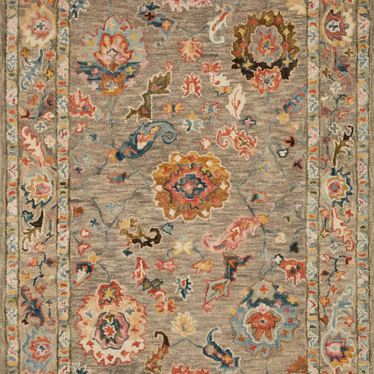 Loloi Rugs Padma Collection Rug in Grey, Multi - 9'3" x 13', PADMPMA-01GYML93D0
