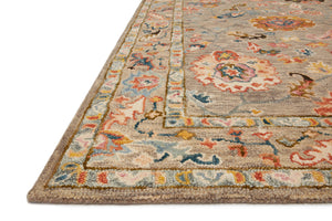 Loloi Rugs Padma Collection Rug in Grey, Multi - 9'3" x 13', PADMPMA-01GYML93D0