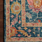 Loloi Rugs Padma Collection Rug in Marine, Multi - 8'6" x 12'