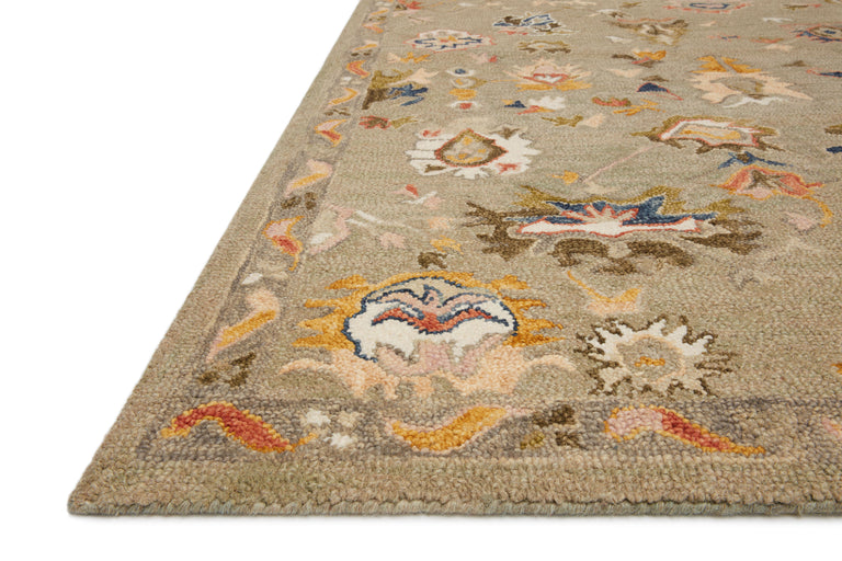 Loloi Rugs Padma Collection Rug in Grey, Multi - 9'3" x 13', PADMPMA-02GYML93D0