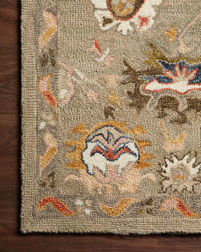 Loloi Rugs Padma Collection Rug in Grey, Multi - 9'3" x 13', PADMPMA-02GYML93D0