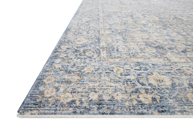 Loloi Rugs Pandora Collection Rug in Blue, Gold - 9'6" x 12'5", PANDPAN-01BBGO96C5