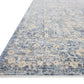 Loloi Rugs Pandora Collection Rug in Blue, Gold - 6'3" x 8'10", PANDPAN-01BBGO638A