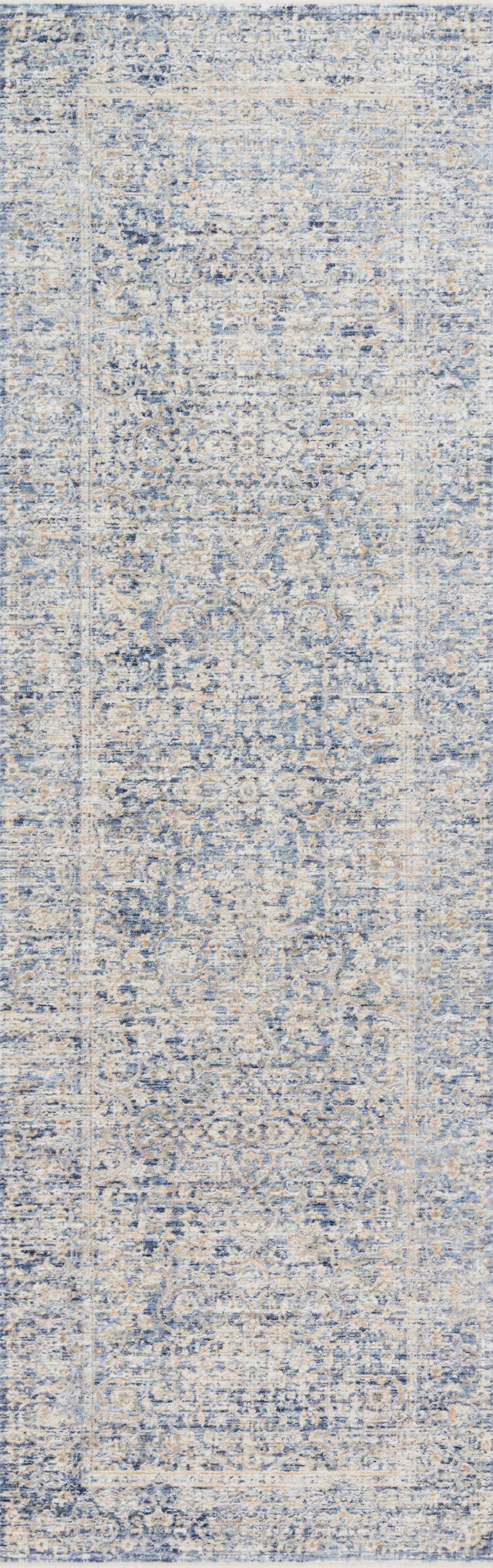 Loloi Rugs Pandora Collection Rug in Blue, Gold - 6'3" x 8'10", PANDPAN-01BBGO638A