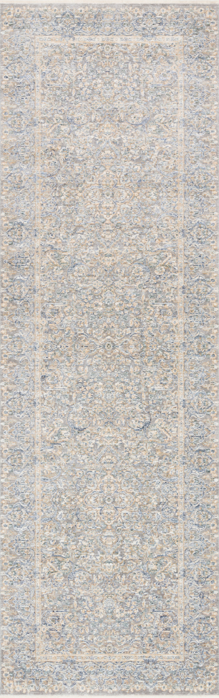 Loloi Rugs Pandora Collection Rug in Stone, Gold - 6'3" x 8'10"