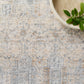 Loloi Rugs Pandora Collection Rug in Ivory, Mist - 6'3" x 8'10"