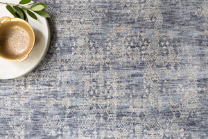 Loloi Rugs Pandora Collection Rug in Dark Blue - 6'3" x 8'10"